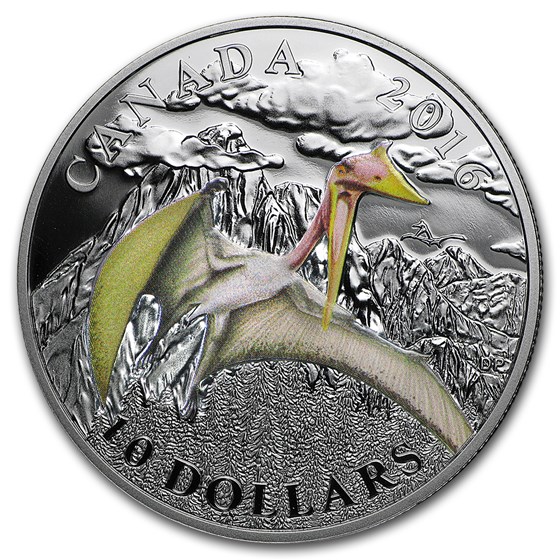 2016 Canada 1/2 oz Silver $10 Day of Dinosaurs: Terror of Sky 2016 Canada 1/2 oz Silver $10 Day of Dinosaurs: Terror of Sky